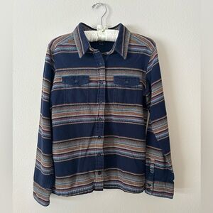 Patagonia Women’s Flannel Fjord Shirt, size 6